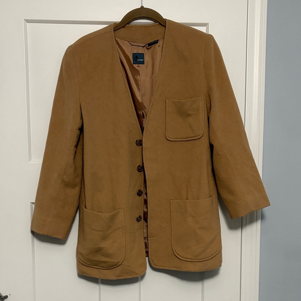 Liz wear petite wool jacket
